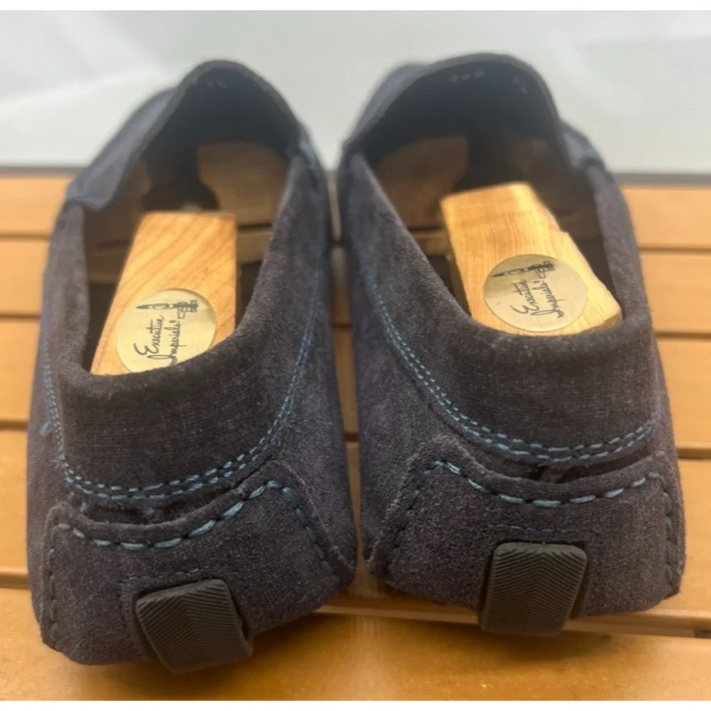 To Boot New York Adam Derrick Lewis Driving Loafers Shoes Italy Sz 7.5